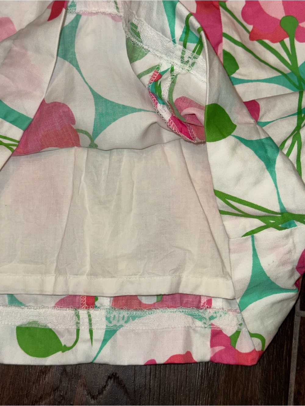 Lilly Pulitzer Franco strapless dress White had me a blast dress Sz 8 EUC - Picture 9 of 15